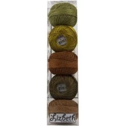 Handy Hands Lizbeth Size 20 Metallic & Crochet Cotton Pack