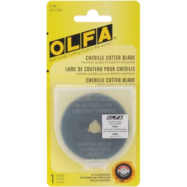 OLFA Chenille Cutter Blade Refill 3 OLFA Chenille Cutter Blade Refill