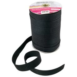 Stretchrite Flat Non-Roll Polyester Woven Elastic 1"X50yd -Sewing And Knitting ed21f06542521411b78c38095f2f53e464