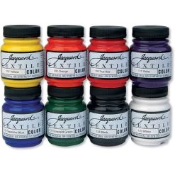 Jacquard Textile Color Fabric Paint 2.25oz 8/Pkg