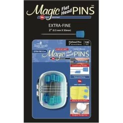 Taylor Seville Magic Pins - Flat Head Extra Fine