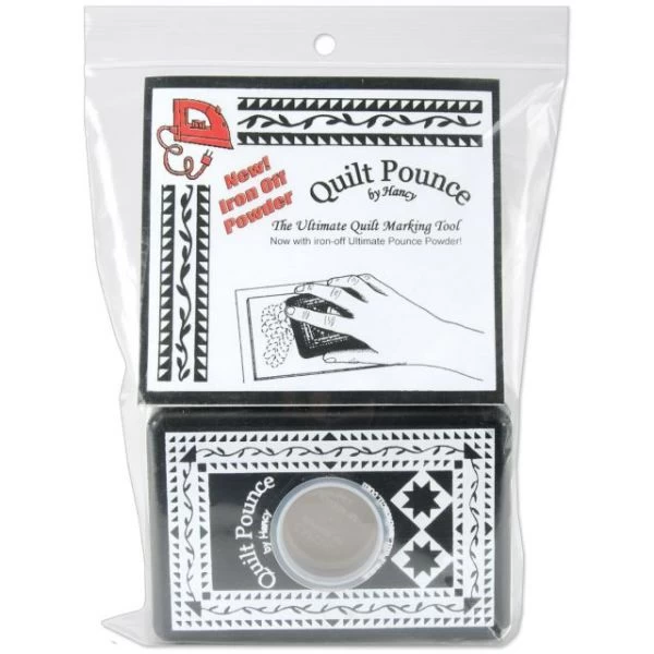 Hancy Ultimate Quilt Pounce Pad W/Chalk Powder 3 Hancy Ultimate Quilt Pounce Pad W/Chalk Powder