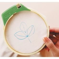 Clover Plastic Embroidery Stitching Hoop 7" -Sewing And Knitting fe14c6bb4aa9b9510e18ec55e76c25baac
